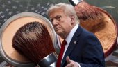 ВОЛИ ДА ИЗГЛЕДА ПРЕПЛАНУЛО: Трамп бет трунке пудера - како заиста изгледа лице америчког председника?