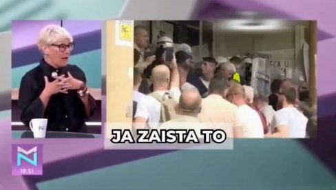 ДОК У НОВОМ ПАЗАРУ ПСУЈУ МАЈКУ СРПСКУ, ДЕЦУ И ИСУСА: Блокадерка Аида Ћоровић поручује да је први пут поносна - зна се и зашто (ВИДЕО)