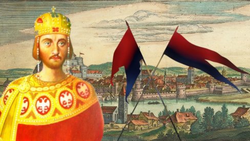 NAJSTARIJA SRPSKA ZASTAVA Nađena u današnjoj Hrvatskoj, nije trobojka i nema dvoglavog orla