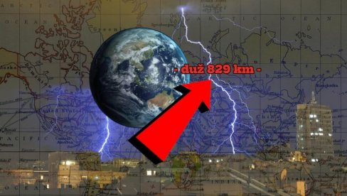 НАЈДУЖИ БЉЕСАК МУЊЕ У ИСТОРИЈИ: Чак 829 км - ауту би требало 8-9 сати да пређе ту дистанцу! Научници забринути за јавну безбедност