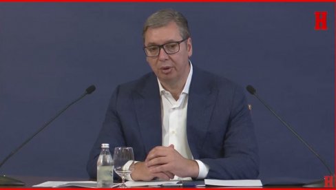 СРБИЈА ЈЕ СУВЕРЕНА ДРЖАВА Вучић: Двојица светских лидера су ме упозоравала какву одлуку да донесемо, али ми сами доносимо одлуке