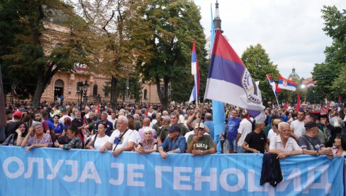 СРБИЈА ПАМТИ: Грађани стижу на обележавање 30 година од прогона и убиства Срба у злочиначкој акцији Олуја СРБИЈА ПАМТИ: Грађани стижу на обележавање 30 година од прогона и убиства Срба у злочиначкој акцији Олуја