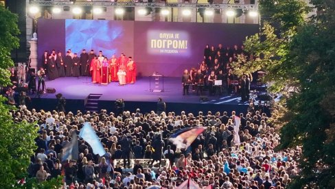 СРБИЈА ПАМТИ: Вучић у Сремским Карловцима на обележавању 30 година од прогона и убиства Срба у злочиначкој акцији Олуја СРБИЈА ПАМТИ: Вучић у Сремским Карловцима на обележавању 30 година од прогона и убиства Срба у злочиначкој акцији Олуја