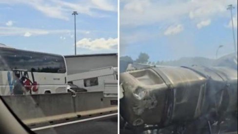 TRAGEDIJA NA AUTO- PUTU: Kamiondžija se zakucao direktno u vozilo, povređeno još 18 ljudi (FOTO/VIDEO)