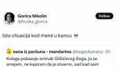Blokaderska novinarka iz Novog Sada želi da Darko Glišić umre (FOTO)