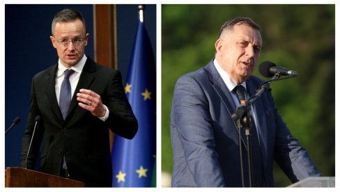 DODIK I CVIJANOVIĆ U BUDIMPEŠTI Sijarto: Odluke naroda Z. Balkana se moraju poštovati DODIK I CVIJANOVIĆ U BUDIMPEŠTI Sijarto: Odluke naroda Z. Balkana se moraju poštovati