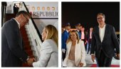 POSETA U DUHU ISKRENOG PARTNERSTVA: Nakon otvorenih i prijateljskih razgovora, Vučić ispratio Đorđu Meloni POSETA U DUHU ISKRENOG PARTNERSTVA: Nakon otvorenih i prijateljskih razgovora, Vučić ispratio Đorđu Meloni