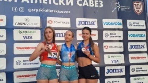 ZRENJANIN IMA NOVU HEROINU ATLETIKE: Una Jovanović, najmlađa pobednica na 200 metara u istoriji srpske atletike