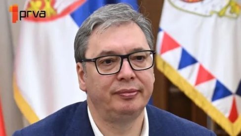TAČNO U 18.05 NA TV PRVA: Predsednik Vučić obraća se javnosti TAČNO U 18.05 NA TV PRVA: Predsednik Vučić obraća se javnosti