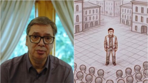 VUČIĆ ISPRIČAO PRIČU I PORUČIO: Veoma je važno da ljudi zapamte lekciju za koju sam mislio da smo je već naučili (VIDEO) VUČIĆ ISPRIČAO PRIČU I PORUČIO: Veoma je važno da ljudi zapamte lekciju za koju sam mislio da smo je već naučili (VIDEO)