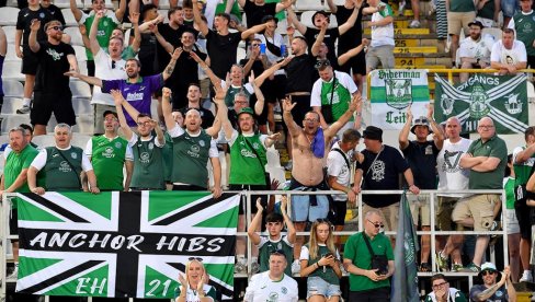 СЕЛТИК И РЕНЏЕРС ГЛЕДАЈУ И НЕ ВЕРУЈУ: Хибернијан нокаутирао Партизан, сад и неочекиваног лидера Шкотске!