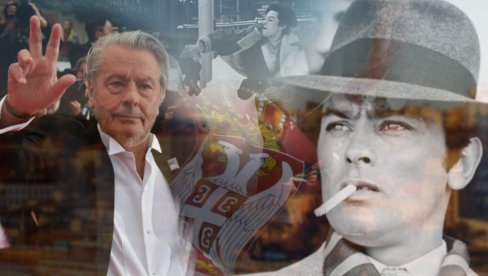 ALEN DELON SE GRUDVA U BEOGRADU: Fotografija glumca iz naše prestonice koja je obišla ceo svet ALEN DELON SE GRUDVA U BEOGRADU: Fotografija glumca iz naše prestonice koja je obišla ceo svet