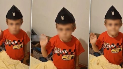 ДЕТЕ НОСИ УСТАШКУ КАПУ! Скандалозан снимак из Хрватске - Уче децу поздраву којим се позива на клање Срба! (ВИДЕО) ДЕТЕ НОСИ УСТАШКУ КАПУ! Скандалозан снимак из Хрватске - Уче децу поздраву којим се позива на клање Срба! (ВИДЕО)