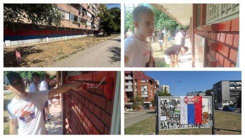 NAROD PROTIV BLOKADERA: Ponovo osvanule trobojke na Limanu i jasna poruka srpskih rodoljuba - Crkva će se graditi! (FOTO) NAROD PROTIV BLOKADERA: Ponovo osvanule trobojke na Limanu i jasna poruka srpskih rodoljuba - Crkva će se graditi! (FOTO)