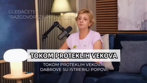ПОМРАЧЕН УМ БИЉАНЕ СТОЈКОВИЋ! Блокадерка поновила да су “даброве побили попови”: Немамо оружје, иначе би се другачије завршило