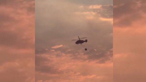 SRBIN POMAŽE, KAMOV GASI: Pogledajte akciju gašenja jezivog požara u Crnoj Gori (FOTO/VIDEO)