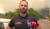 КОМАНДИР НИКОЛА ЗАВРШИО У ХИТНОЈ: Пожар у Црној Гори се шири невероватном брзином - Ватрогасци на измаку снага због дима и премора