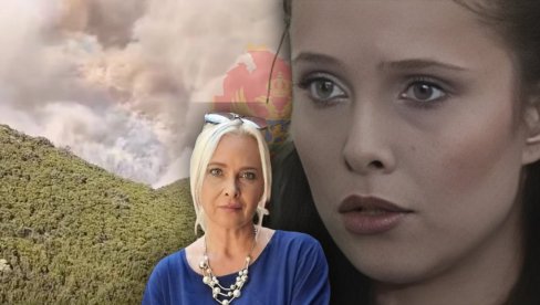 СТРАШНО: Ђина 2 из Срећних људи у вртлогу пожара у Црној Гори (ФОТО)