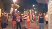 ЈЕЗИВИ СНИМАК НАСИЉА БЛОКАДЕРА У ВРБАСУ: Разбијају камење и цигле на путу па их бацају ка патриотама (ВИДЕО)