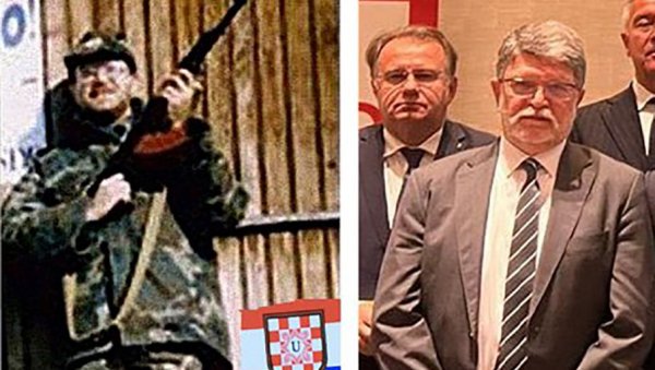 ПИЦУЛА СЕ ПОНОСИ  УСТАШКОМ ПРОШЛОШЋУ: После скандалозне фотографије са калашњиковом, известилац ЕП не престаје да провоцира