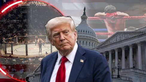 ТРАМП АМИНОВАО: Спрема се ММА спектакл у Белој кући - Амери баш знају да прославе два и по века постојања (ВИДЕО)