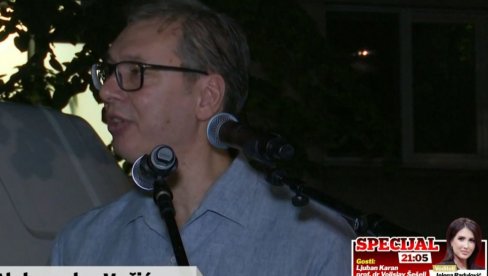 VUČIĆ: LJudi hoće Srbiju koja ide napred i koja se bori za svoju budućnost, hoće Srbiju koja ne mrzi VUČIĆ: LJudi hoće Srbiju koja ide napred i koja se bori za svoju budućnost, hoće Srbiju koja ne mrzi