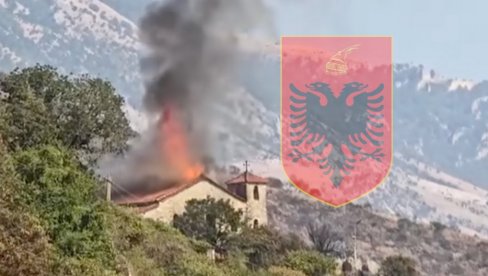 IZGORELA PRAVOSLAVNA CRKVA U ALBANIJI: Ekslodirale i 2 bombe, hram potpuno uništen (VIDEO) IZGORELA PRAVOSLAVNA CRKVA U ALBANIJI: Ekslodirale i 2 bombe, hram potpuno uništen (VIDEO)