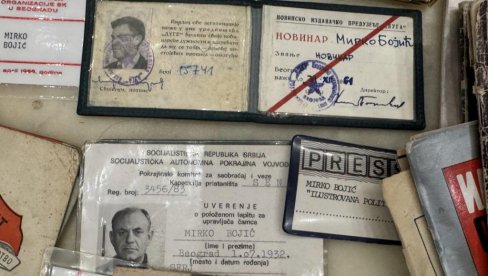 ЛЕГАТ МИРКА БОЈИЋА: Удружењу Адлигат поклоњени предмети и документација познатог публицисте и путописца ЛЕГАТ МИРКА БОЈИЋА: Удружењу Адлигат поклоњени предмети и документација познатог публицисте и путописца