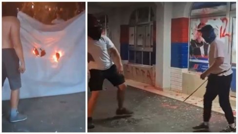 TO NIJE BILO NI U HITLEROVO VREME Vučić: Večeras smo videli da su ovo ljudi koji uništavaju tuđu imovinu i vrše krivična dela