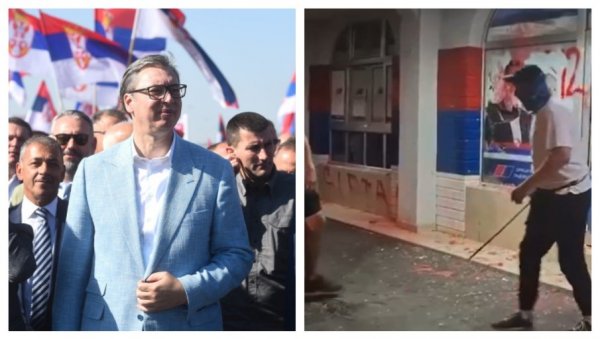 СЛИКА ДВЕ СРБИЈЕ: Једна која жели да иде напред и једне којој су језик мотка и секира