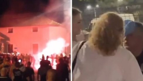 ПОЛИЦАЈЦУ РАЗБИЈЕНА ГЛАВА, ЗАСУЛИ ИХ КАМЕНИЦАМА: Блокадери напали и у Панчеву (ВИДЕО)