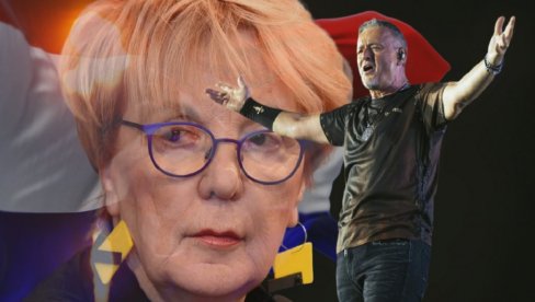 ДРЖАВА СТОЈИ ИЗА ОВОГ СВИЊЦА: Рудан испрозвала Хрватску и Томпсона - Мора ли роктање да нам буде химна? ДРЖАВА СТОЈИ ИЗА ОВОГ СВИЊЦА: Рудан испрозвала Хрватску и Томпсона - Мора ли роктање да нам буде химна?