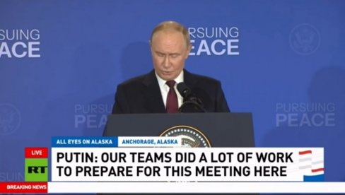 TO JE VELIKA TRAGEDIJA I BOL ZA NAS! Putin nakon sastanka sa Trampom progovorio o Ukrajini TO JE VELIKA TRAGEDIJA I BOL ZA NAS! Putin nakon sastanka sa Trampom progovorio o Ukrajini