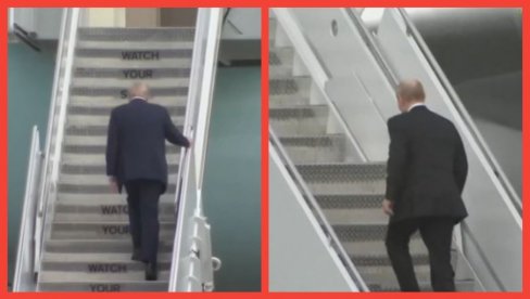 POGLEDAJTE SNIMKE SA ALJASKE: Putin i Tramp odlaze nakon sastanka (VIDEO)