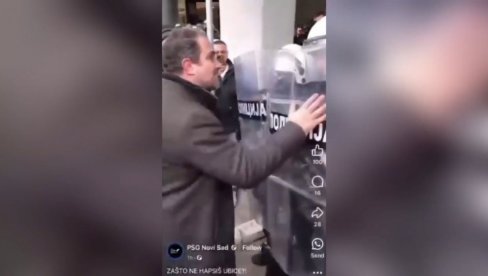 UHAPŠENI JOVOVIĆ PREDVODNIK NASILNIH BLOKADERA USTAŠA Sa Gruhonjićem se zalagao za rasparčavanje Srbije i da se naš narod proglasi genocidnim UHAPŠENI JOVOVIĆ PREDVODNIK NASILNIH BLOKADERA USTAŠA Sa Gruhonjićem se zalagao za rasparčavanje Srbije i da se naš narod proglasi genocidnim