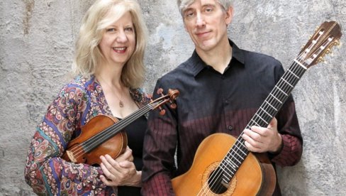ZVUCI VIOLINE I GITARE: u Galeriji Artget, Kulturnog centra Beograda nastup dua Šenk-Hagedorn iz SAD ZVUCI VIOLINE I GITARE: u Galeriji Artget, Kulturnog centra Beograda nastup dua Šenk-Hagedorn iz SAD