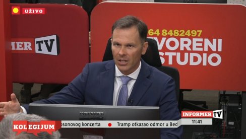 ГРАЂАНИ ЖЕЛЕ НОРМАЛАН ЖИВОТ: Министар Синиша Мали гост Колегијума