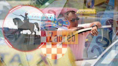 ТАКСИСТА 1КМ ВОЖЊЕ НАПЛАТИО 1.500€ Опљачкао жену у Загребу, бранио се речима: Падала је киша... То нисам био ја!