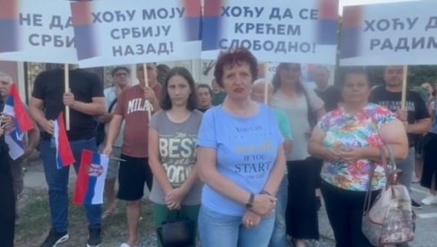GRAĐANI PLANDIŠTA PROTIV BLOKADA: Neću da mi niko oduzima pravo na normalan život GRAĐANI PLANDIŠTA PROTIV BLOKADA: Neću da mi niko oduzima pravo na normalan život