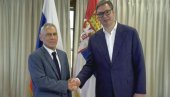 VUČIĆ I HARČENKO: Razmotrili smo zajedničke projekte, posebno iz oblasti energetike