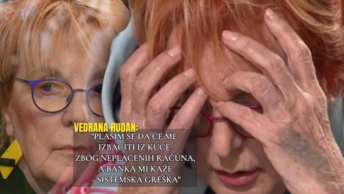ВЕДРАНА ГОТОВО НЕПОКРЕТНА: Надроксала се морфијумом и отишла, плашим се да ме избаце из куће због неплаћених рачуна, а банка каже - грешка ВЕДРАНА ГОТОВО НЕПОКРЕТНА: Надроксала се морфијумом и отишла, плашим се да ме избаце из куће због неплаћених рачуна, а банка каже - грешка