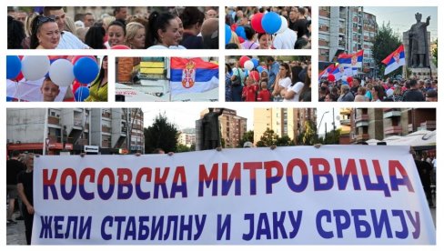 MOĆAN SKUP PROTIV BLOKADA: Kosovska Mitrovica želi stabilnu i jaku Srbiju - Poruke srpskog naroda jasne (VIDEO) MOĆAN SKUP PROTIV BLOKADA: Kosovska Mitrovica želi stabilnu i jaku Srbiju - Poruke srpskog naroda jasne (VIDEO)