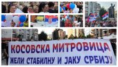 MOĆAN SKUP PROTIV BLOKADA: Kosovska Mitrovica želi stabilnu i jaku Srbiju - Poruke srpskog naroda jasne (VIDEO) MOĆAN SKUP PROTIV BLOKADA: Kosovska Mitrovica želi stabilnu i jaku Srbiju - Poruke srpskog naroda jasne (VIDEO)