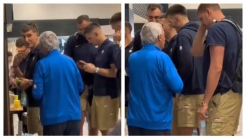 RAZREDNI DOK VODI MATURSKU EKSKURZIJU Hit snimak naših košarkaša sa aerodroma - Sa Karijem u redu za kafu, komentari pljušte (VIDEO) RAZREDNI DOK VODI MATURSKU EKSKURZIJU Hit snimak naših košarkaša sa aerodroma - Sa Karijem u redu za kafu, komentari pljušte (VIDEO)