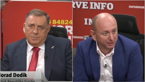 DODIK I KNEŽEVIĆ O BLOKADERIMA I ZVIŽDANJU NA UTAKMICI: Do skoro su za sve bili krivi Srbi iz Crne Gore, a sad su to Srbi iz Bosne