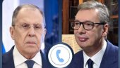 VUČIĆ SA LAVROVOM O RAZNIM TEMAMA: Dug i srdačan razgovor, razmotrili smo situaciju u regionu i bilateralne odnose