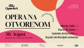“Opera na otvorenom” – veče italijanske opere 30. avgusta u Luci Beograd sa domaćim i italijanskim izvođačima