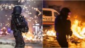 ПУШКАМА И ВОДЕНИМ ТОПОВИМА НА ДЕМОНСТРАНТЕ: Погледајте како швајцарска полиција заводи ред након паљења контејнера (ФОТО/ВИДЕО)