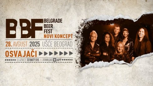 Освајачи на BELGRADE BEER FEST -у: Рок легенде најављују КОНЦЕРТ ЗА ПАМЋЕЊЕ Освајачи на BELGRADE BEER FEST -у: Рок легенде најављују КОНЦЕРТ ЗА ПАМЋЕЊЕ