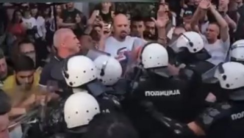 СРАМНО: Чанак командује, Бачулов предводи терористички напад на полицију (ВИДЕО)